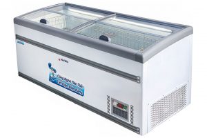 Tủ đông nằm kính phẳng Alaska 650 lít KN 650