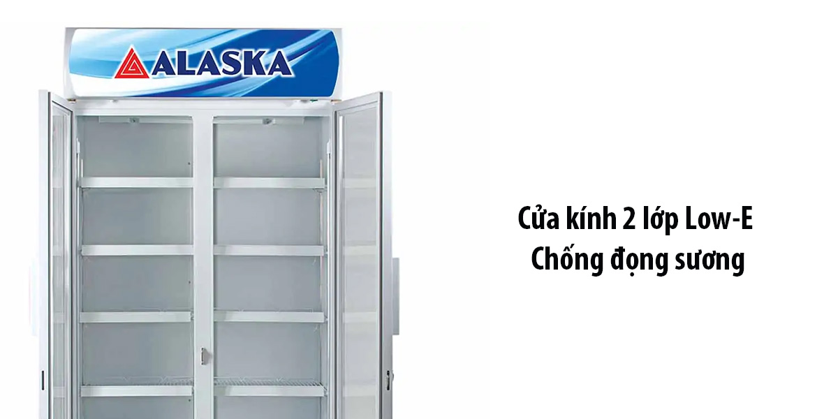 Cửa tự đóng, kính 2 lớp theo công nghệ Low-E chống đọng sương