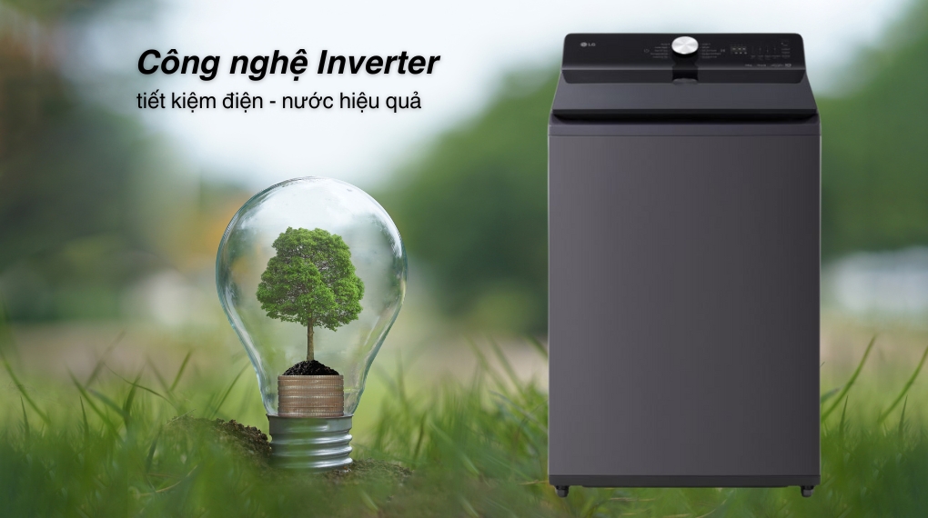Máy giặt LG AI DD Inverter 16 kg T2516DX5G - Công nghệ tiết kiệm điện Máy giặt LG AI DD Inverter 16 kg T2516DX5G - Công nghệ tiết kiệm điện