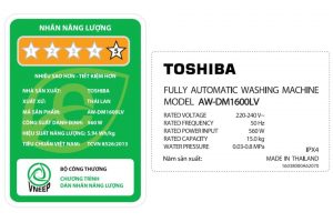 Máy giặt Toshiba Inverter 15 kg AW-DM1600LV(SG)