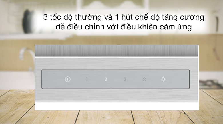 Điều khiển - Máy hút mùi áp tường Bosch DWB77CM50