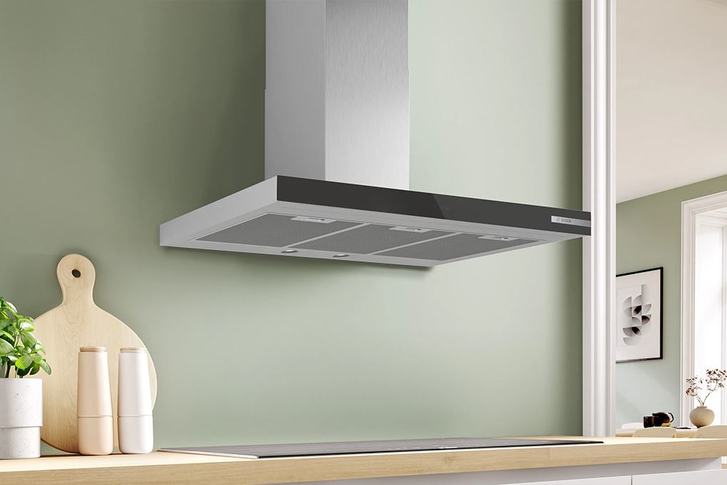 Thiết kế áp tường - Máy hút mùi áp tường Bosch DWB97BK61T