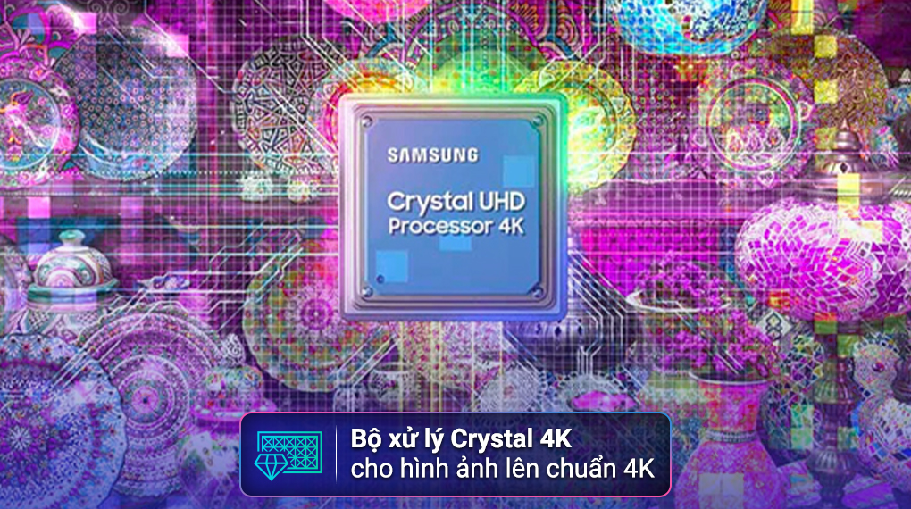 Smart Tivi Crystal UHD Samsung 4K 65 inch UA65U8550F - Bộ xử lý