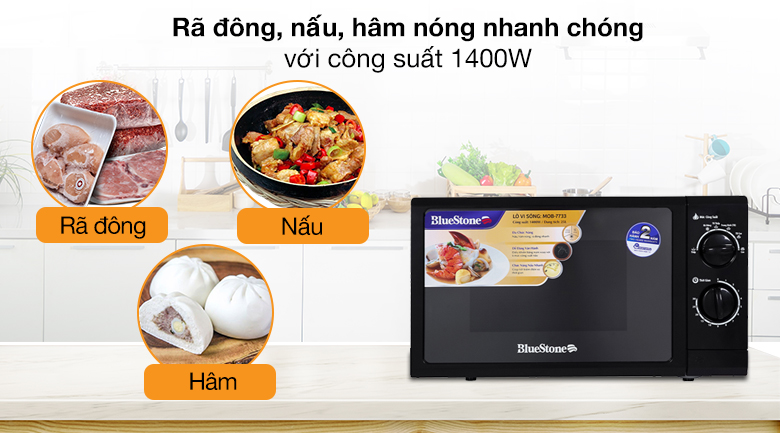 Chức năng - Lò vi sóng Bluestone MOB-7733 25 lít