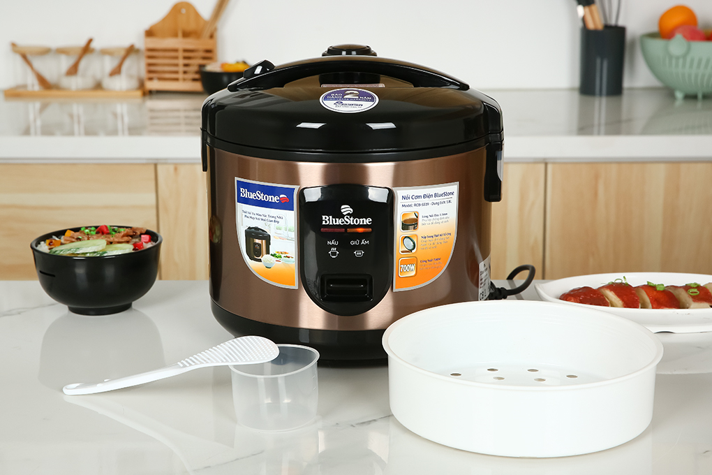 Nồi cơm nắp gài BlueStone 1.8 lít RCB-5519 - Tiện ích