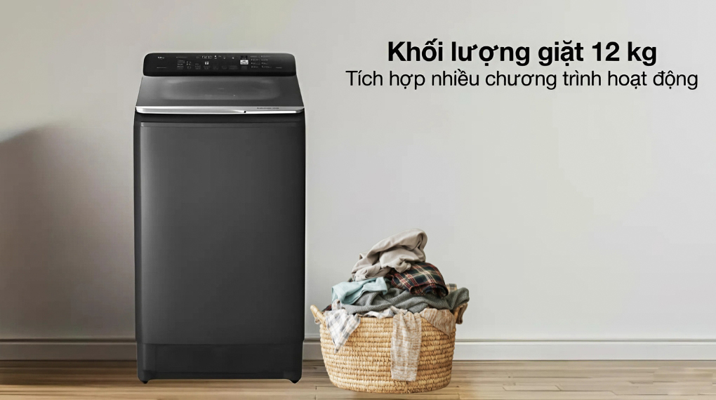 Khối lượng giặt - Máy giặt Hitachi Inverter 12 kg LTL 12MVJWT GG
