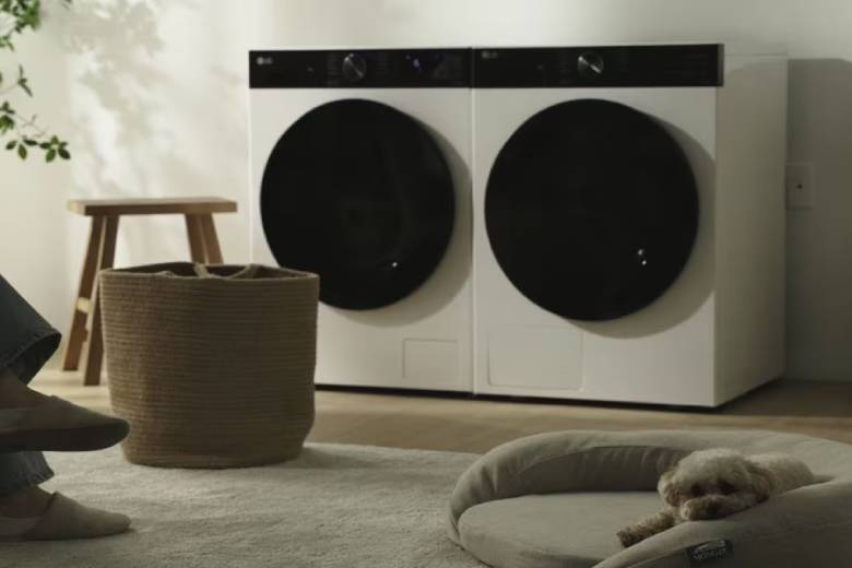  Máy giặt LG Inverter 10 kg FX1410N5W lồng ngang - Công nghệ Smart Pairing™