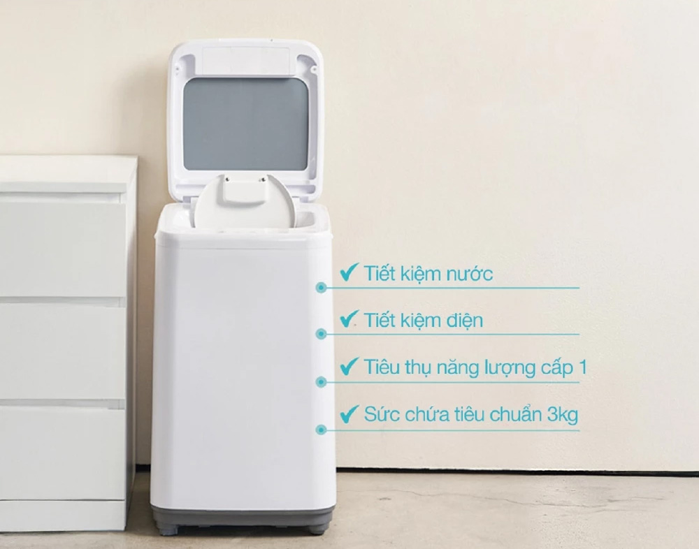 Máy giặt mini Lumias WS050W