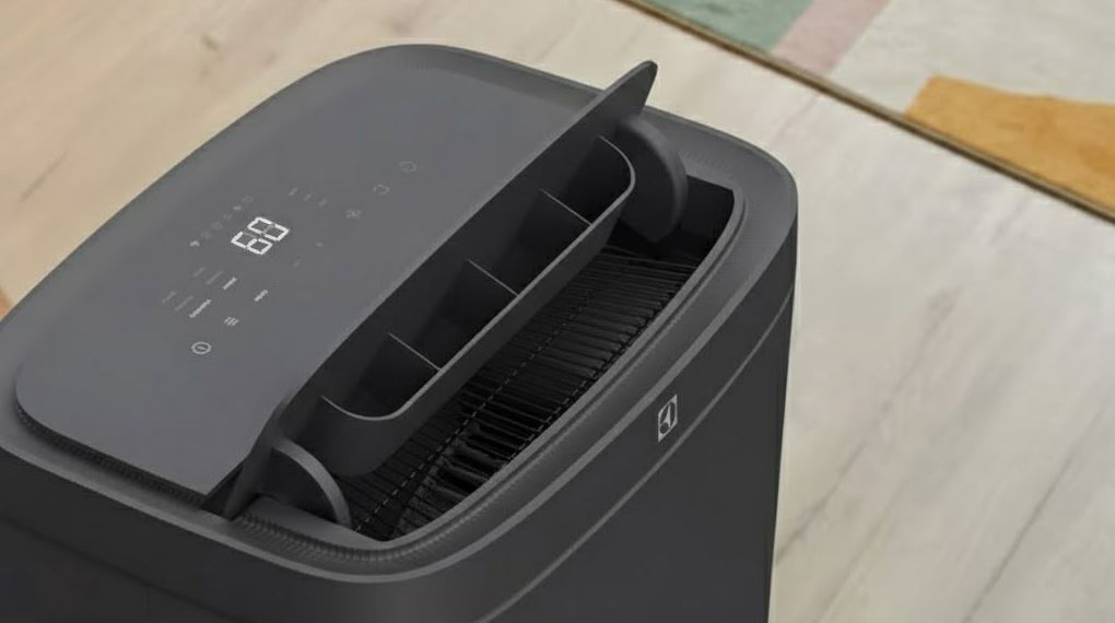 Máy hút ẩm kết hợp lọc không khí Electrolux EDH16TRBD3 - Bảng điều khiển