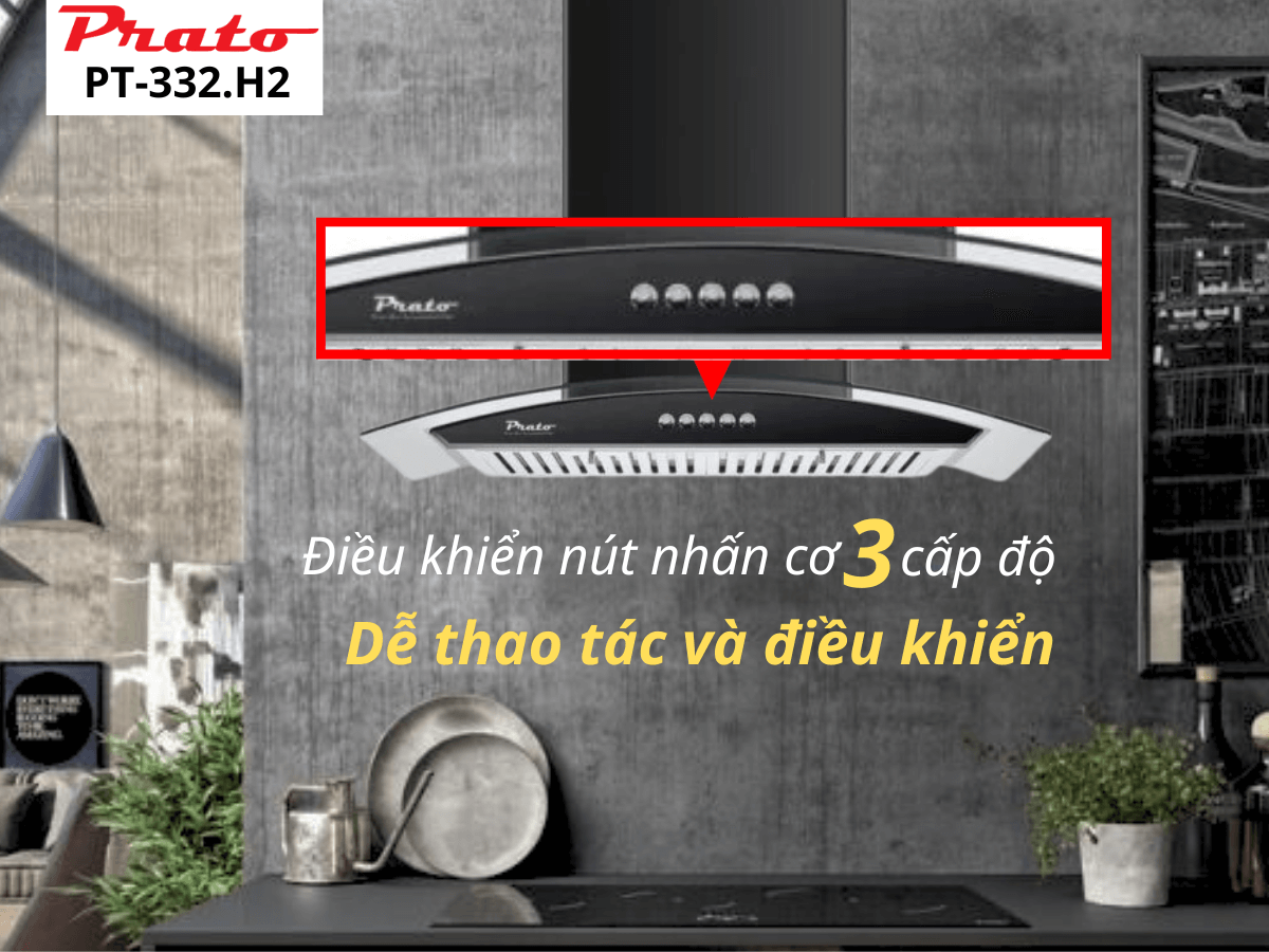 Điều khiển nút nhấn cơ 3 cấp độ