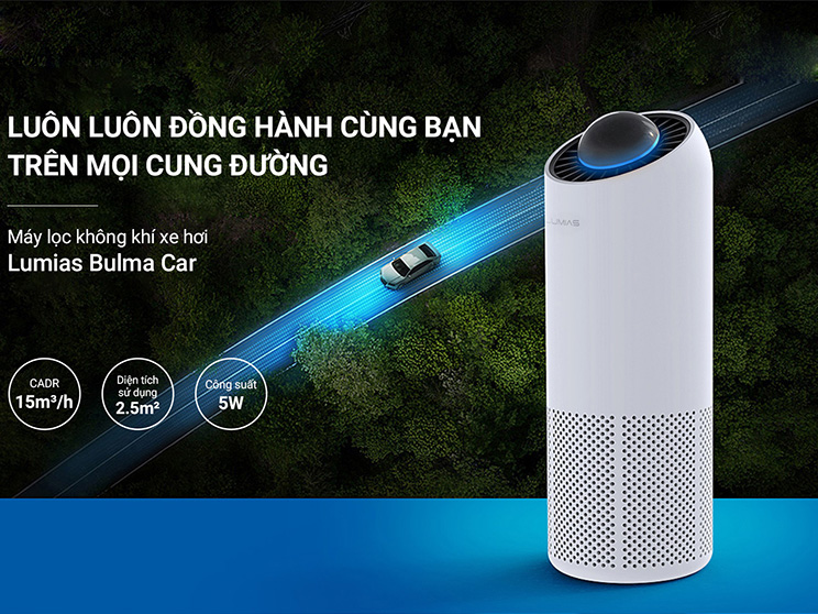 Máy lọc không khí ô tô Lumias Bulma Car