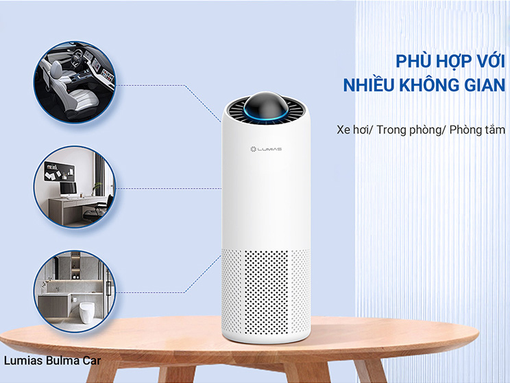 Máy lọc không khí ô tô Lumias 