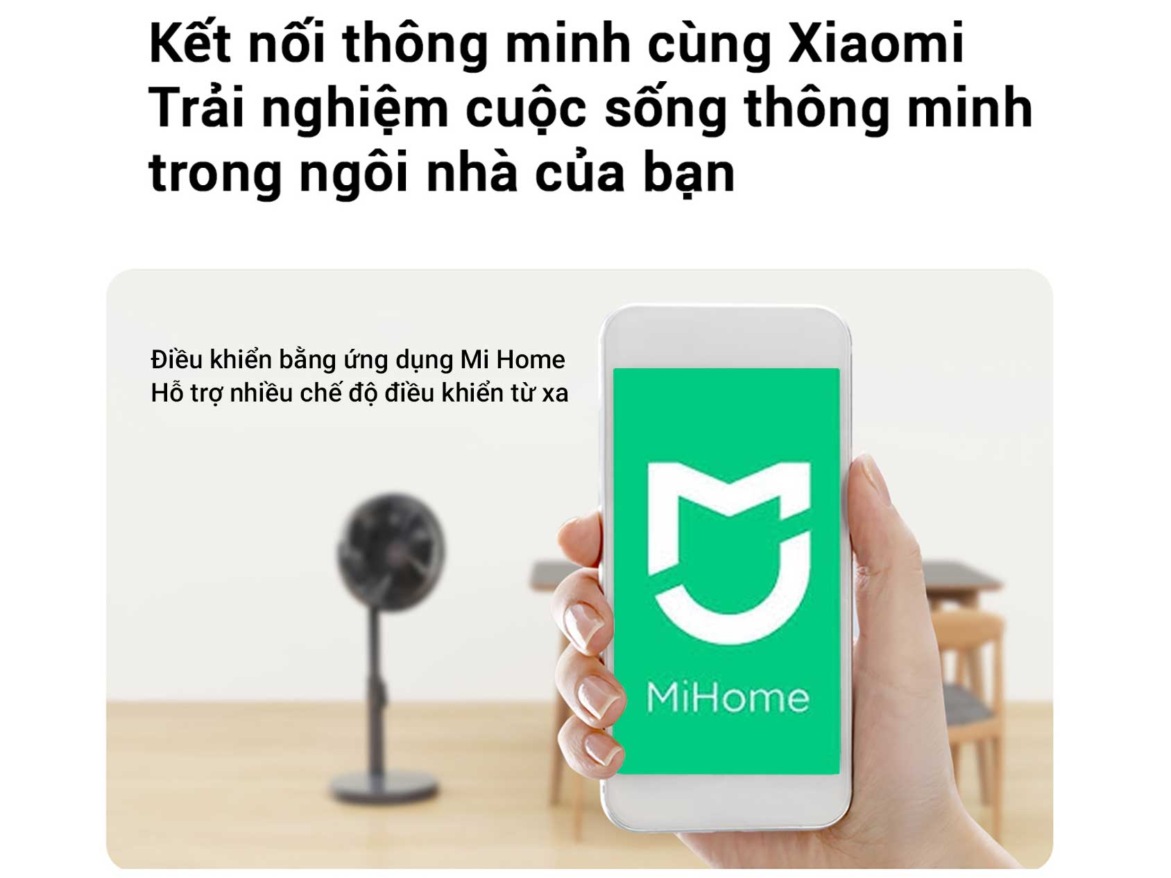 Quạt cây thông minh Lumias 
