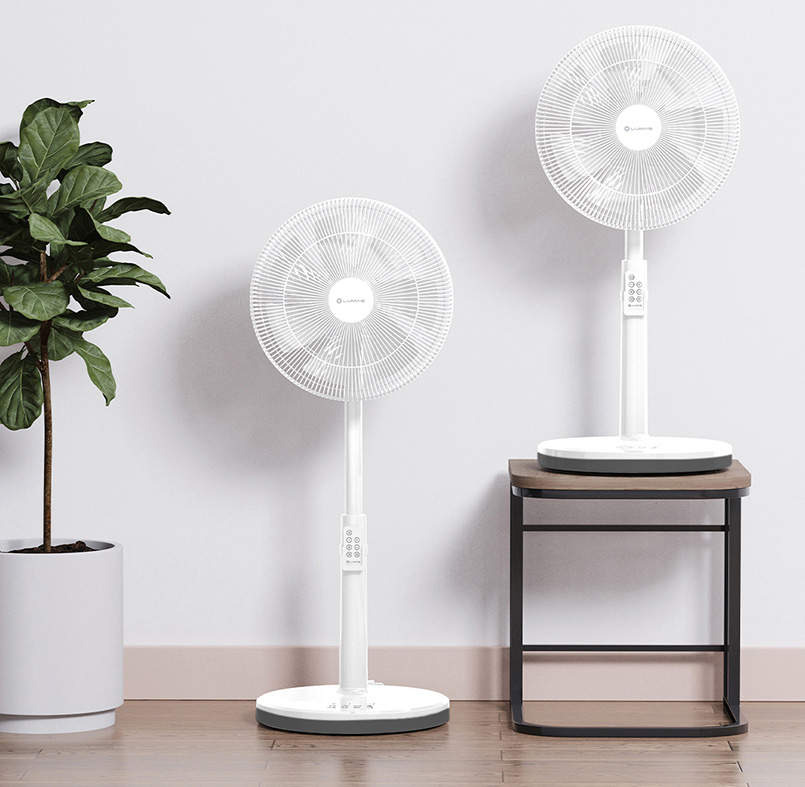 Quạt cây Lumias màu trắng F08E - 28W