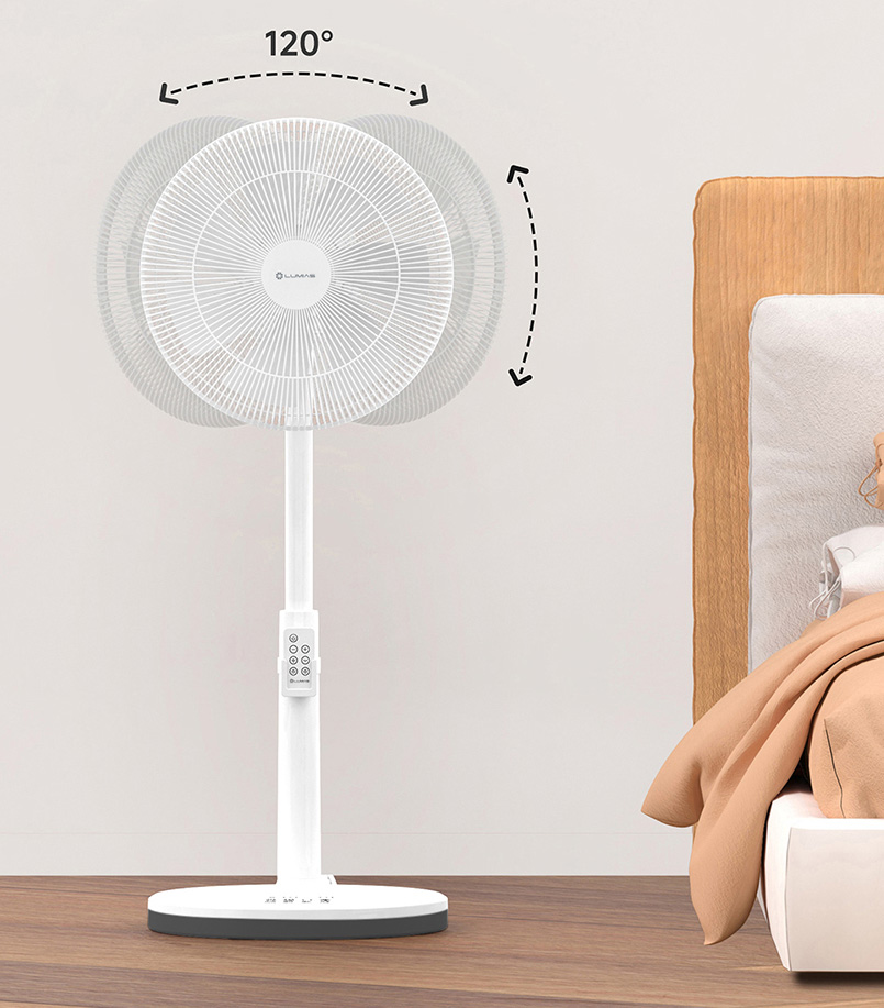 Quạt cây Lumias màu trắng F08E