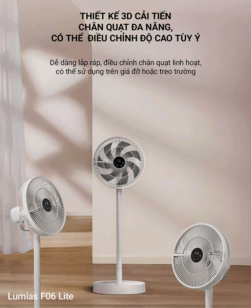 Quạt đứng Lumias