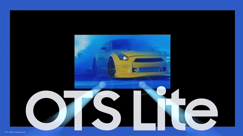 Object Tracking Sound Lite (OTS Lite) Tivi Samsung QLED 4K AI 55 Inch QA55Q6F