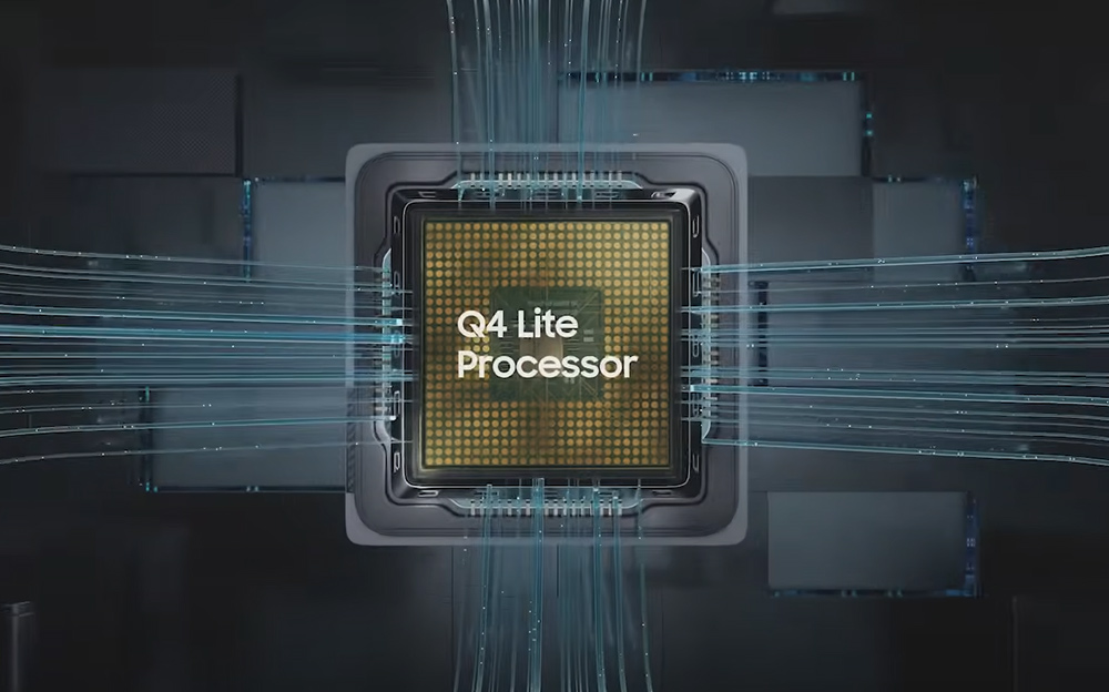 Bộ xử lý Q4 Lite Tivi Samsung QLED 4K AI 65 Inch QA65Q6F