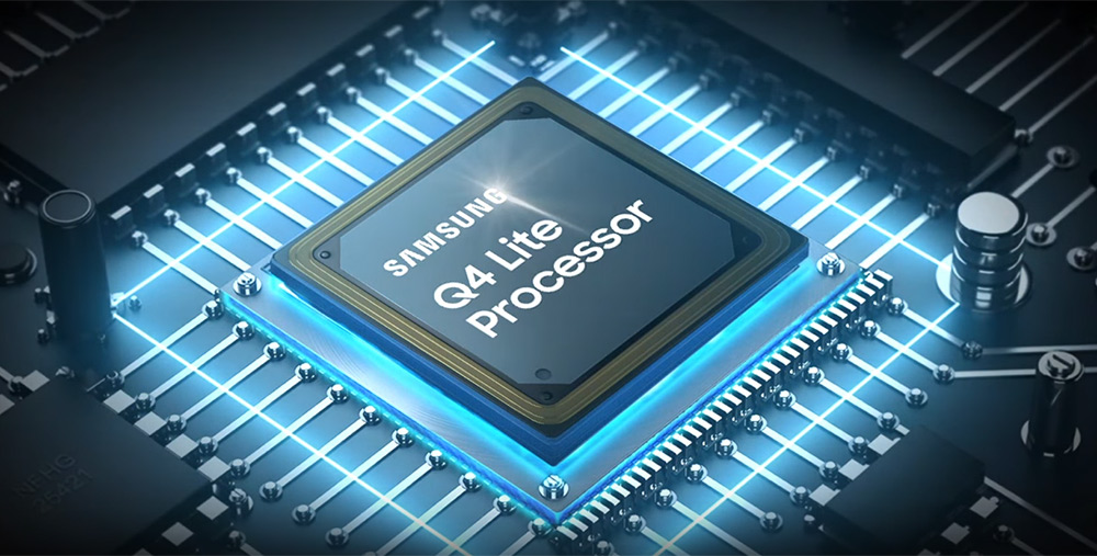 Bộ xử lý Q4 Lite Tivi Samsung QLED 4K AI 75 Inch QA75Q6F