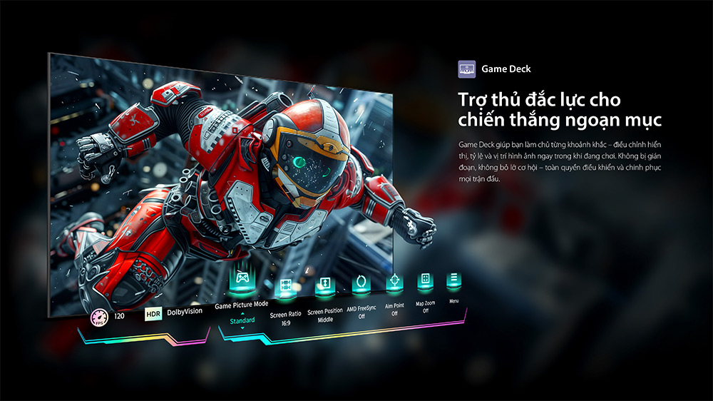 Trải nghiệm chơi game đỉnh cao với Tivi QLED Toshiba AI 4K 100 Inch 100Z570RP