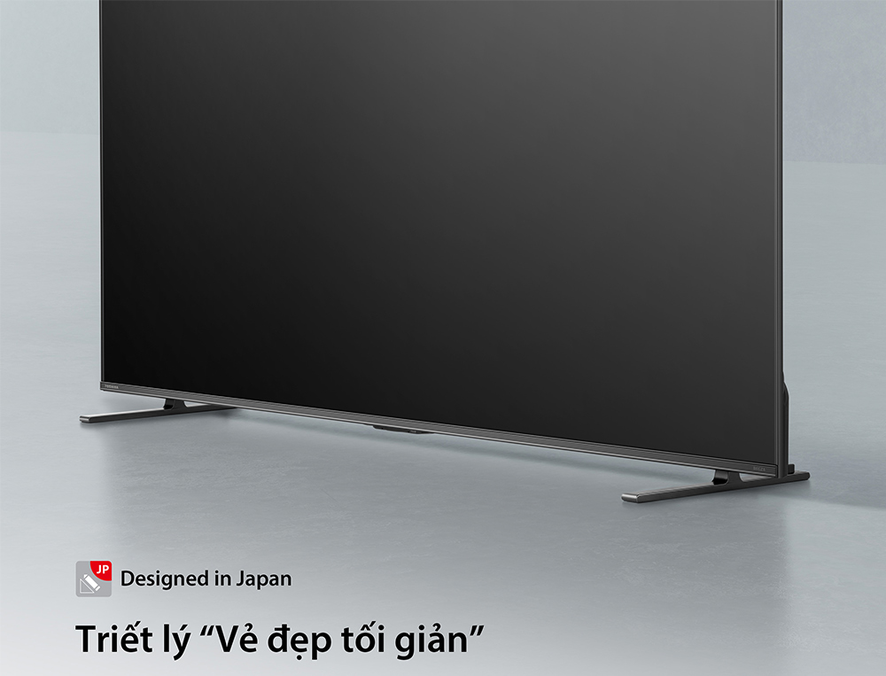 Thiết kế Tivi QLED Toshiba AI 4K 65 inch 65Z570RP
