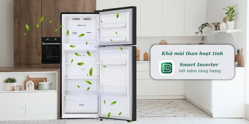 LG LTB21BLMI đáp ứng tốt nhu cầu bảo quản thực phẩm và tiết kiệm điện