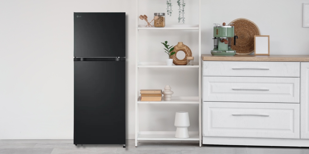 Tủ Lạnh LG Inverter 217 Lít LTB21BLMI thiết kế tối giản nhưng tinh tế