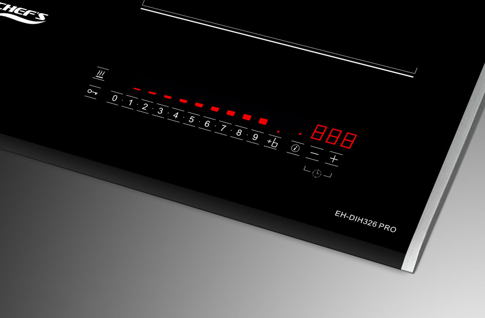 bàn phím dễ dàng sử dụng của bếp từ Chef's EH-DIH326 Pro