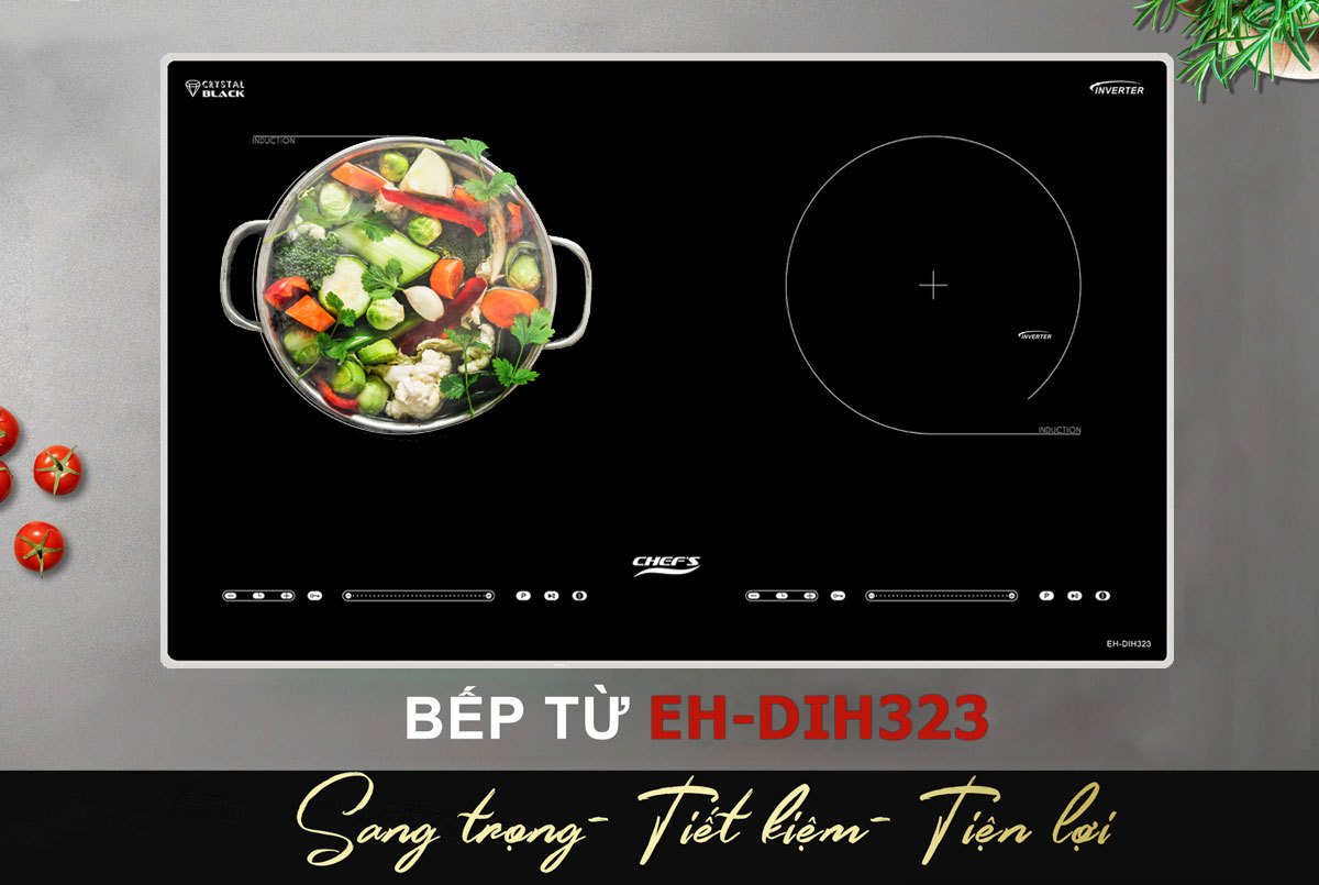 Bếp từ Chef's EH-DIH323 sang trong, tinh tế