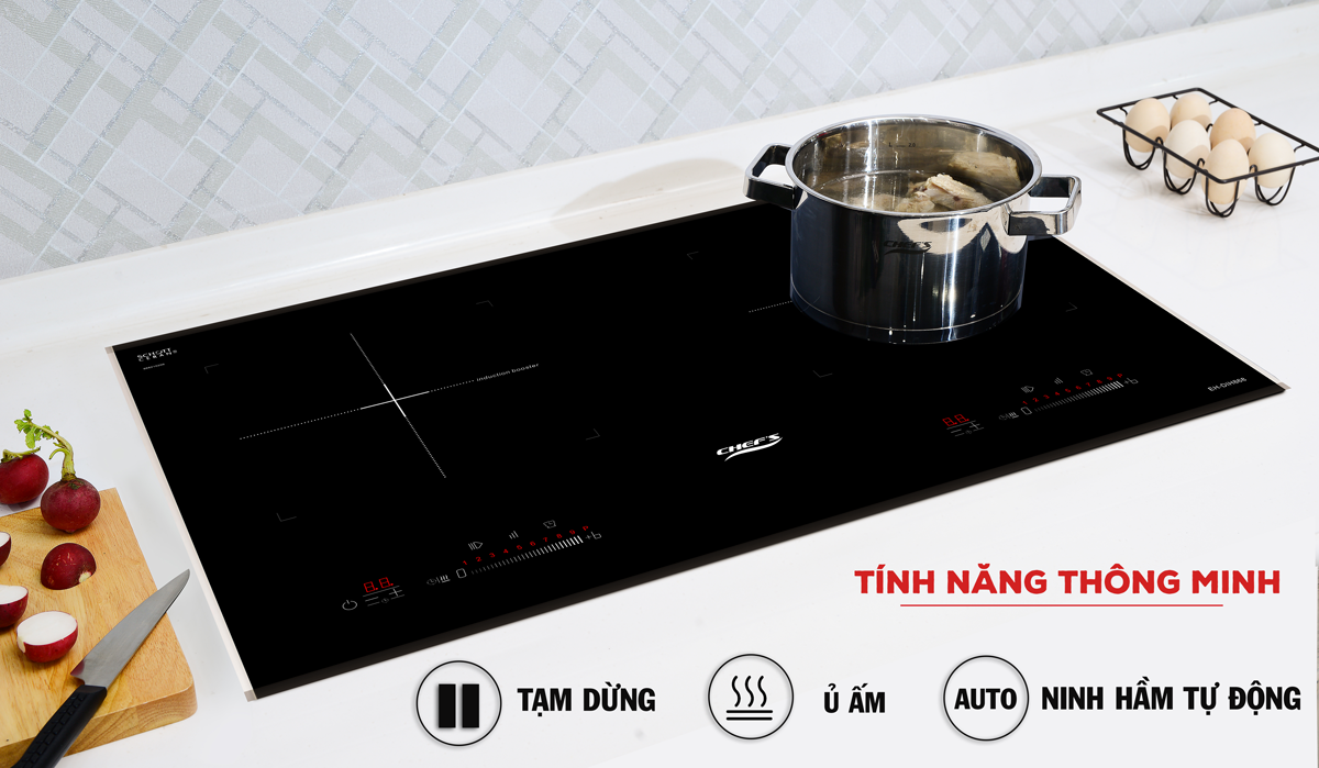 Tính năng thông minh Bếp từ Chef's EH-DIH868