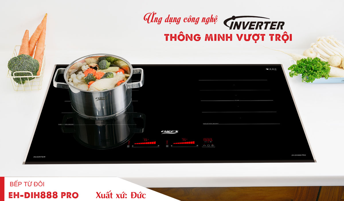 Bếp từ Chef's EH-DIH888 pro nhập khẩu Đức