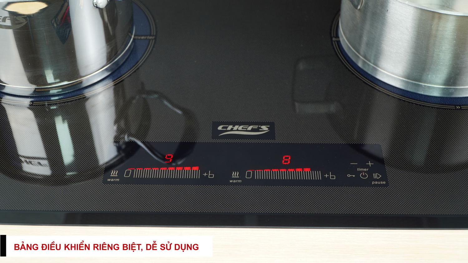 bang dieu khien bep tu chef's eh-dih888