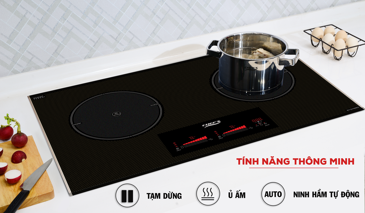tinh nang thong minh tren bep chef's eh-dih888