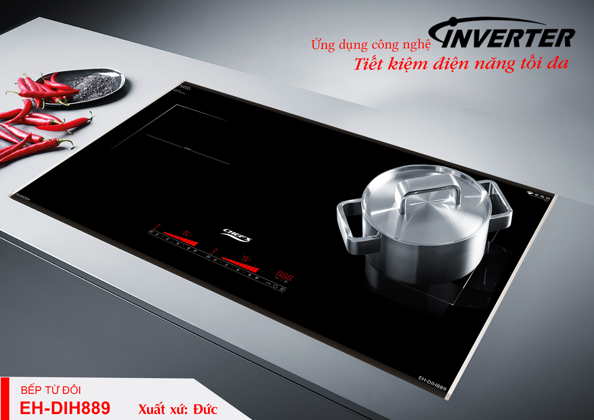 Bếp từ chef's EH-DIH889 tiết kiệm điện năng