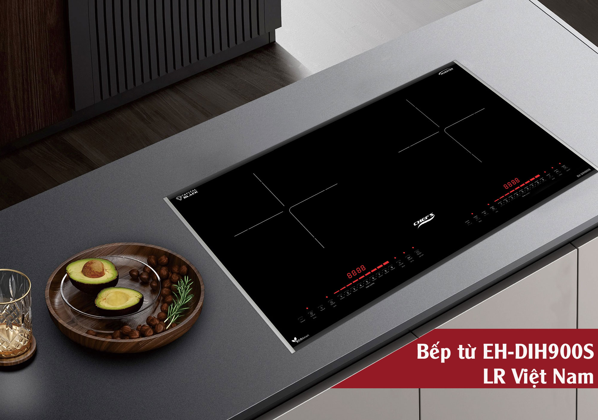 bếp từ Chef's EH-DIH900S tinh tế sang trọng