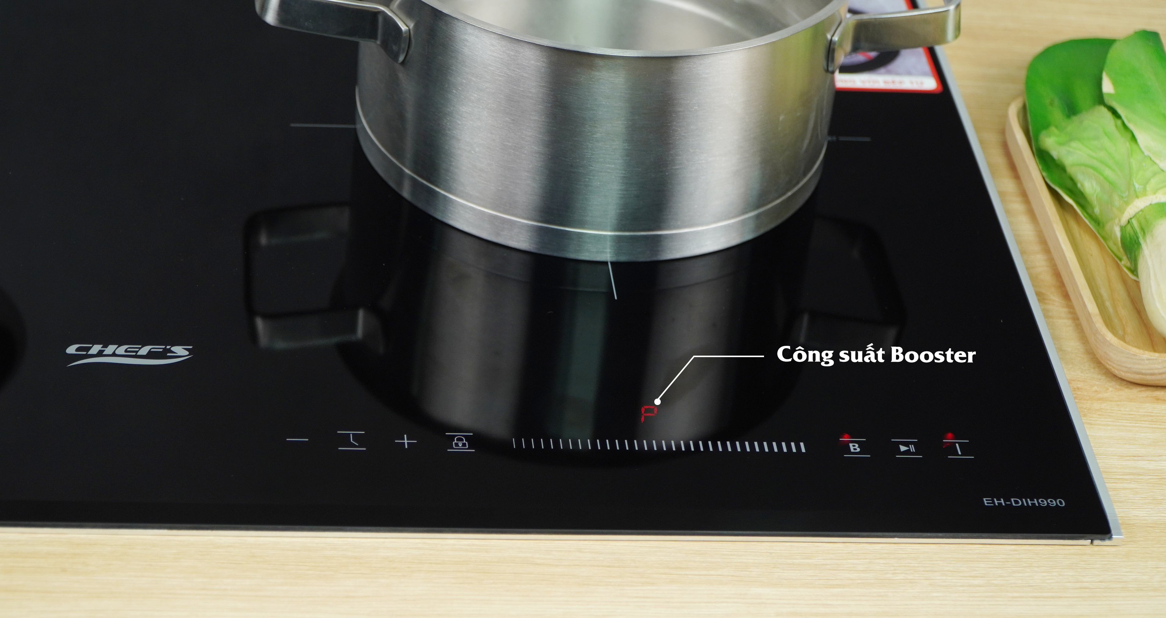 booster bếp từ chefs EH-DIH990
