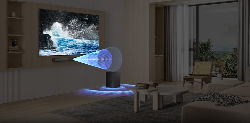 Âm thanh 2.1 kênh bộ loa thanh Samsung HW-B450F/XV 300W