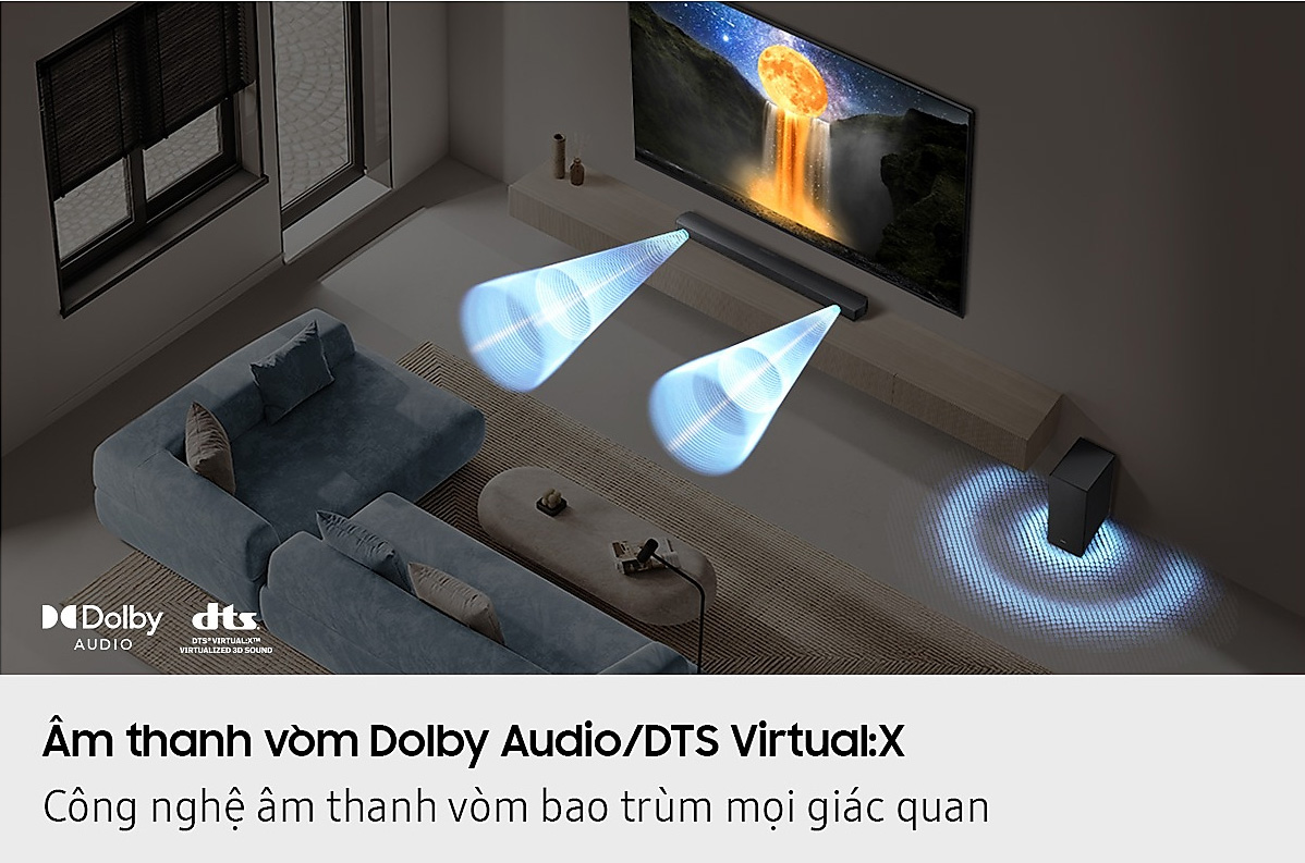 Bộ loa thanh Samsung HW-B650F/XV