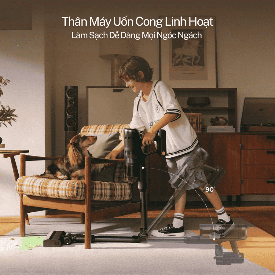 Máy hút bụi lau nhà cầm tay Roborock