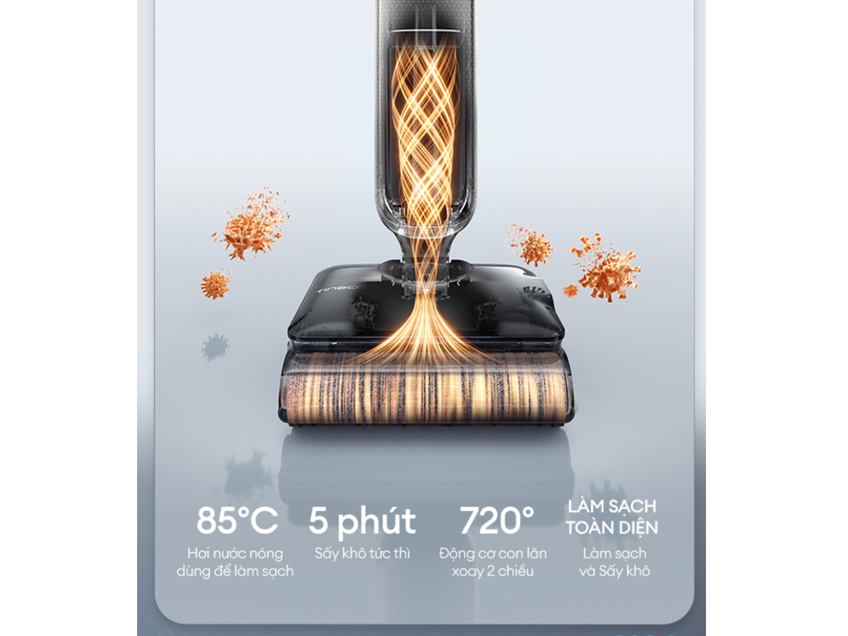 Máy hút bụi lau sàn 