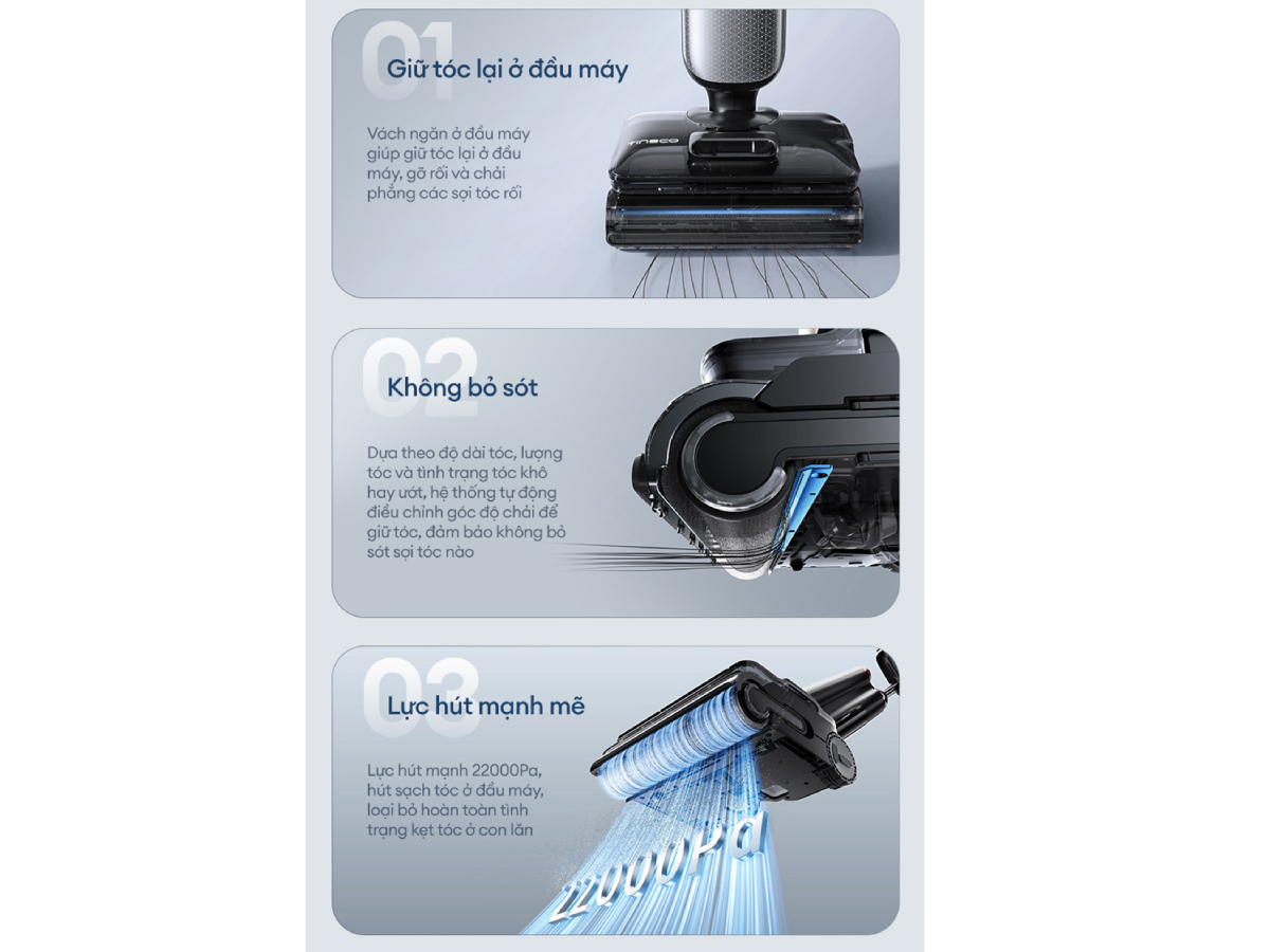 Máy hút bụi lau sàn khô ướt 