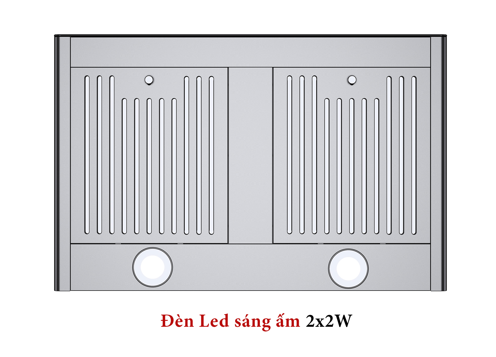 Đèn led sáng ấm công suất 2W