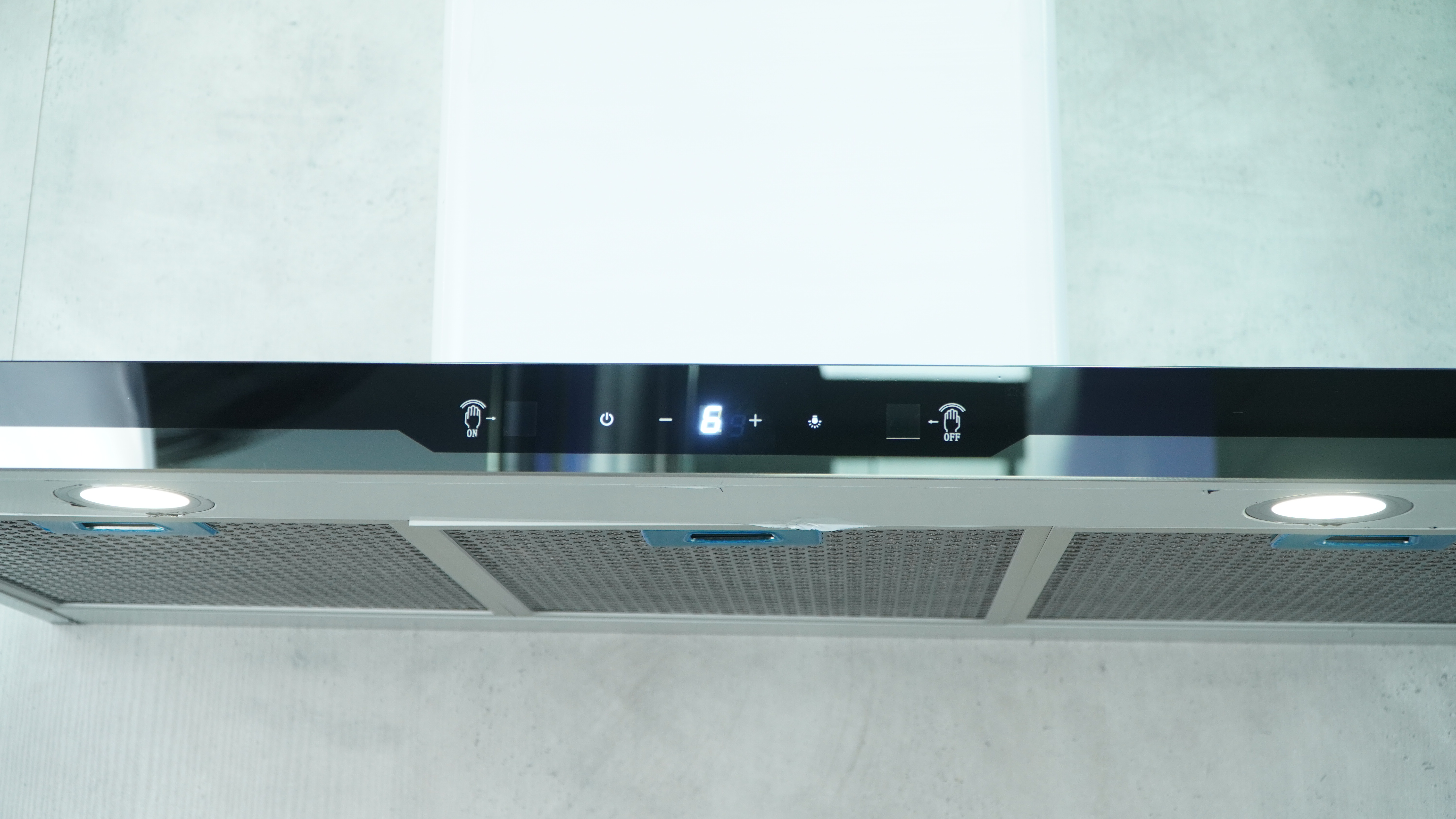 hút mùi chef's có 2 đèn led sáng ấm