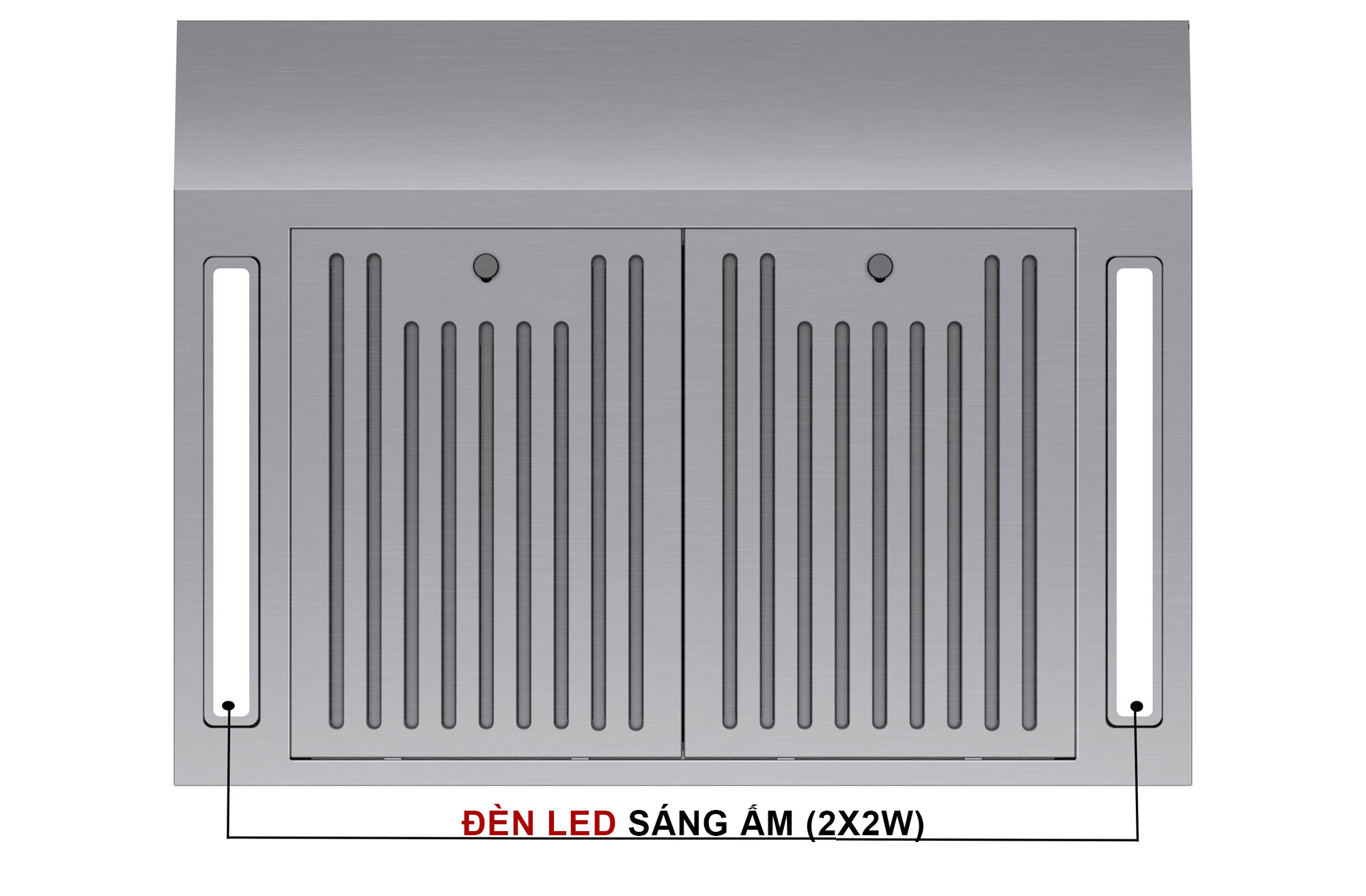 Đèn led sáng ấm công suất 2W