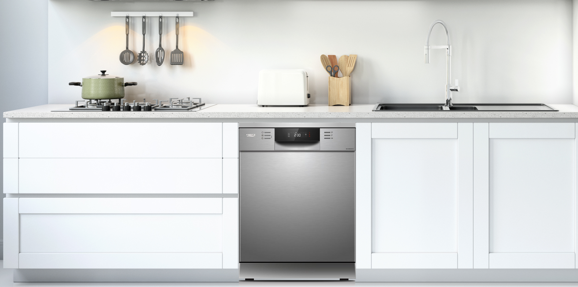 Máy rửa bát EH-DW401D sử dụng động cơ BLDC