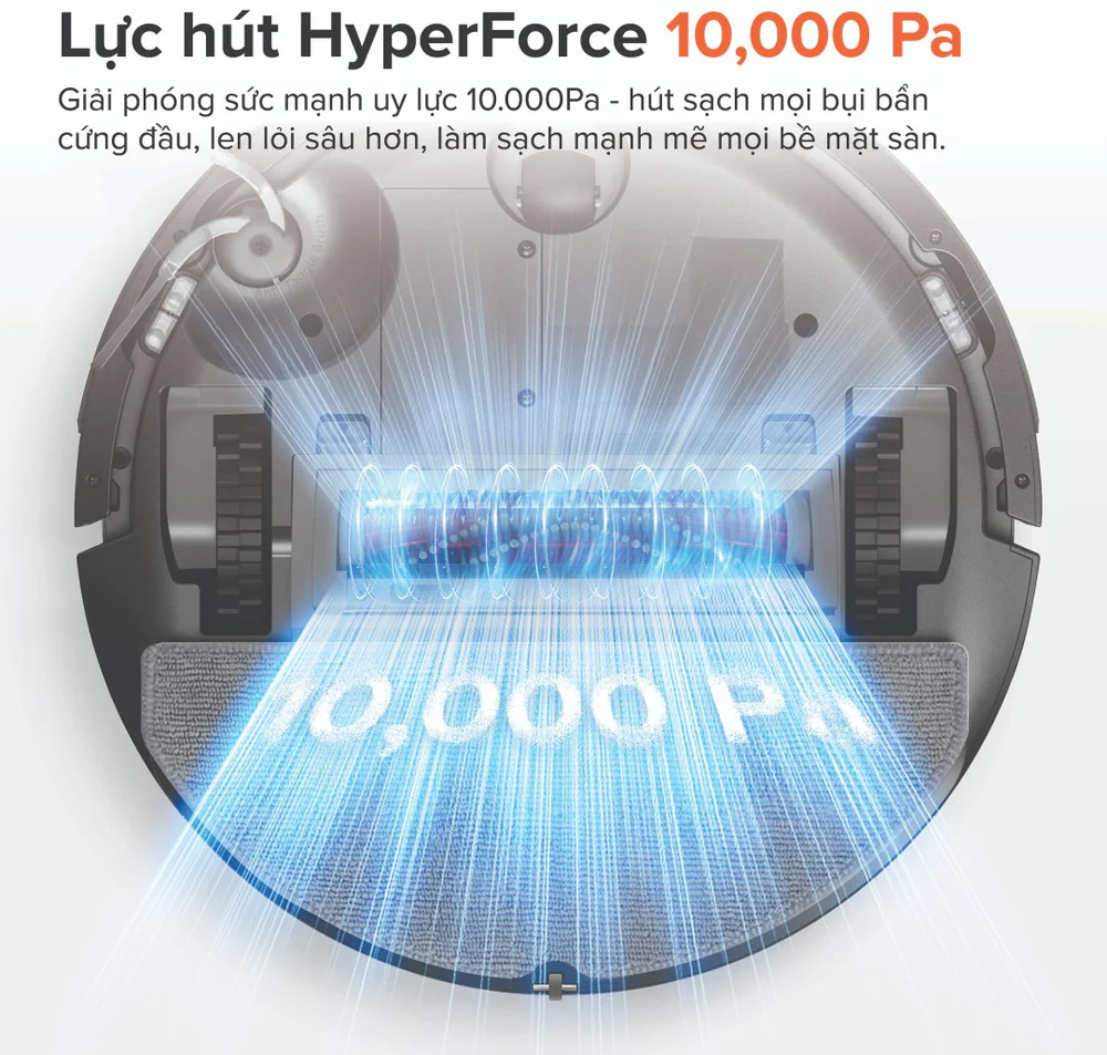 Robot hút bụi lau nhà Roborock Q10PF+ (Plus)