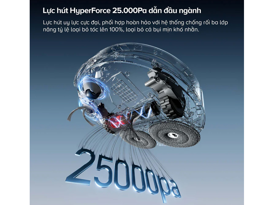 Robot hút bụi Qrevo Curv 2 Pro