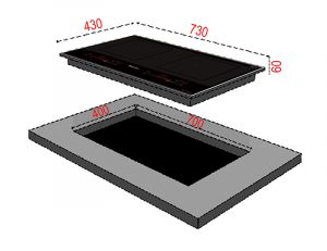 Bếp từ đôi hubscher IHC 6266.TL