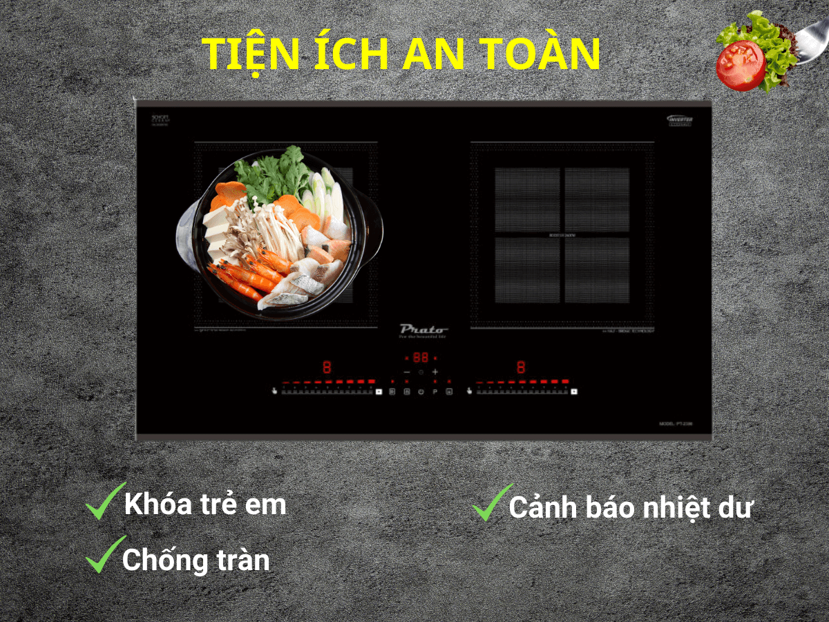 Bếp từ Prato PT-2396