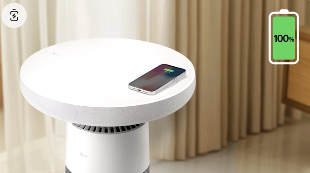 Tính năng sạc không dây giúp nạp năng lượng cho thiết bị 
